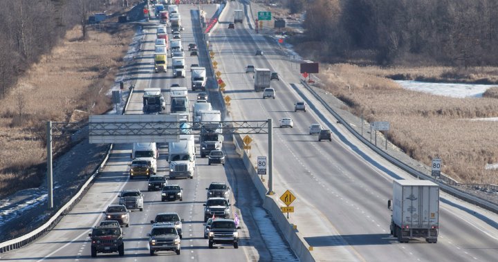 Ontario is raising speed limits on some highways, including parts of the 401